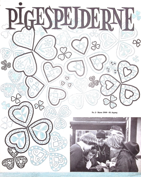 Forside: Pigespejderne 1960 årg 43 nr. 2