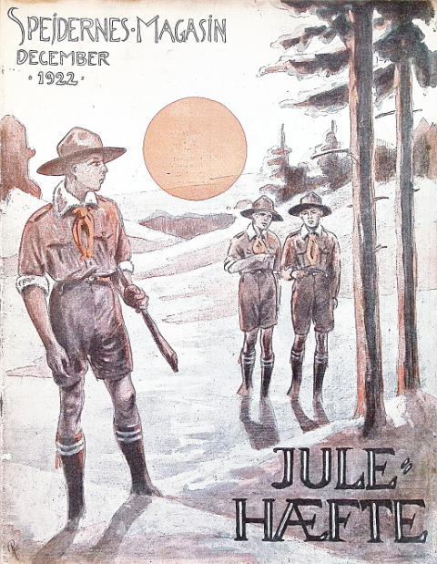 Forside: Spejdernes Magasin 1922 årg  7 nr 3