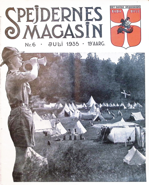 Forside: Spejdernes Magasin 1935 årg  19 nr 6