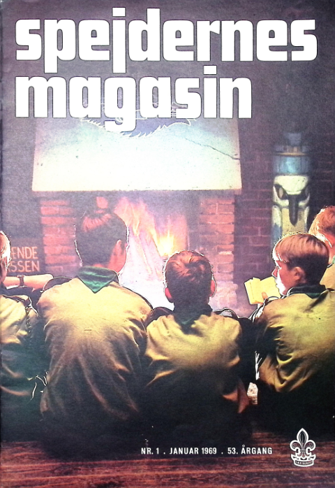 Forside: Spejdernes Magasin 1969 årg  53 nr 1