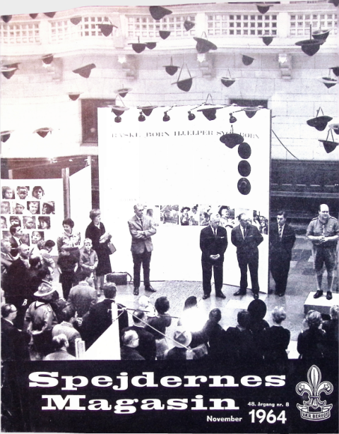 Forside: Spejdernes Magasin 1964 årg  48 nr 8