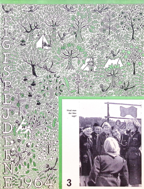Forside: Pigespejderne 1964 årg 47 nr. 3