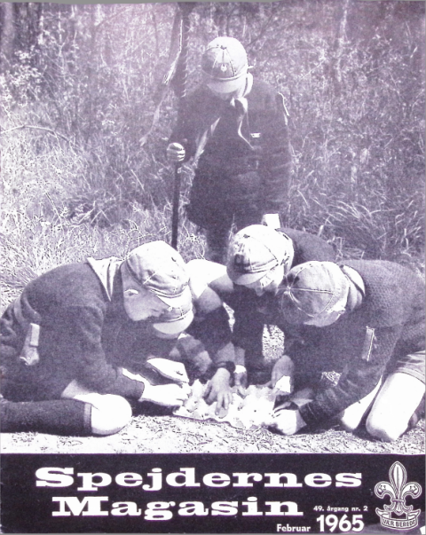 Forside: Spejdernes Magasin 1965 årg  49 nr 2