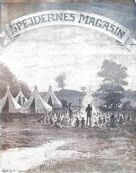 Forside: Spejdernes Magasin 1926 årg  10 nr 11