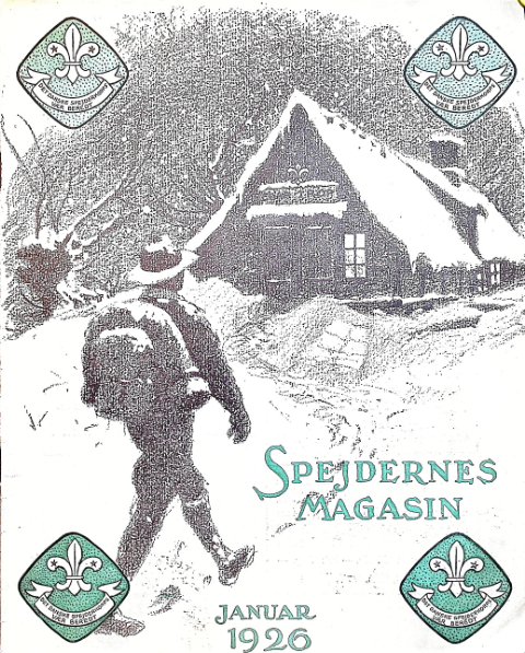 Forside: Spejdernes Magasin 1926 årg  10 nr 4