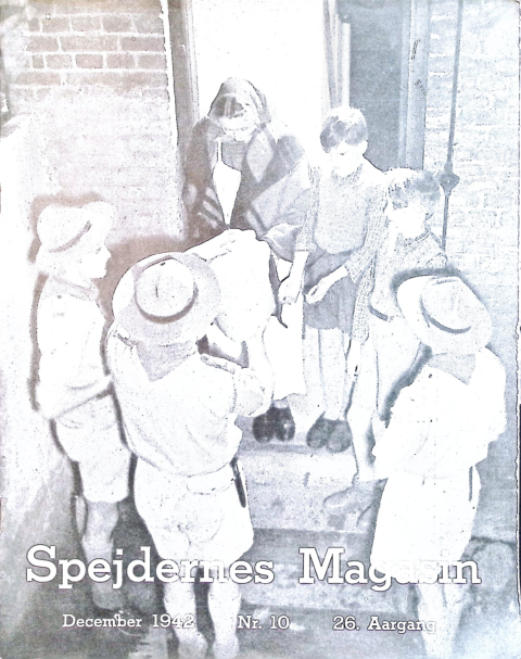 Forside: Spejdernes Magasin 1942 årg  26 nr 10