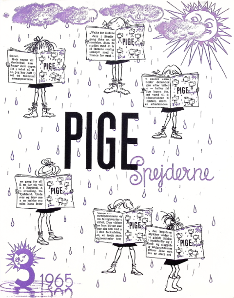 Forside: Pigespejderne 1965 årg 48 nr. 3
