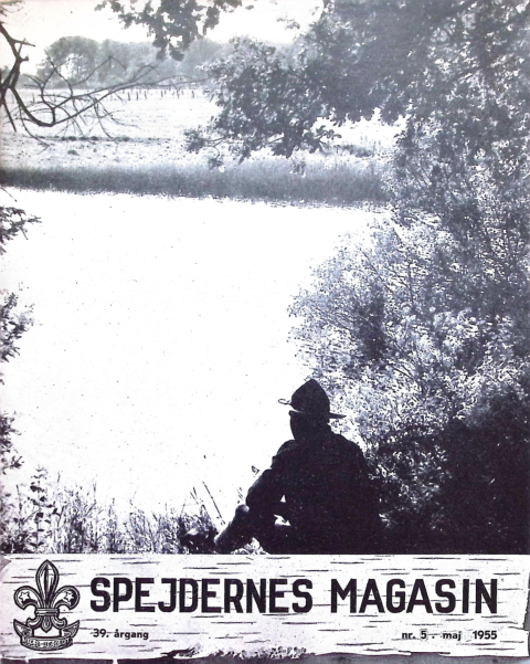 Forside: Spejdernes Magasin 1955 årg  39 nr 5