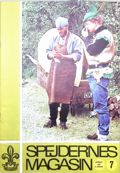Forside: Spejdernes Magasin 1967 årg  51 nr 7
