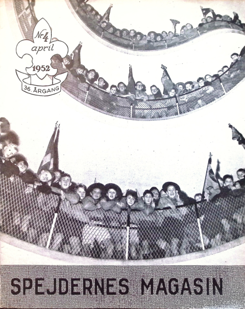 Forside: Spejdernes Magasin 1952 årg  36 nr 4
