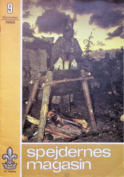 Forside: Spejdernes Magasin 1968 årg  52 nr 9