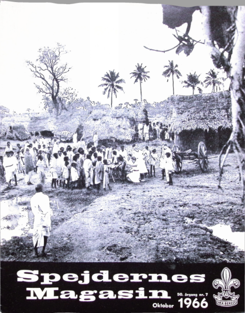 Forside: Spejdernes Magasin 1966 årg  50 nr 7