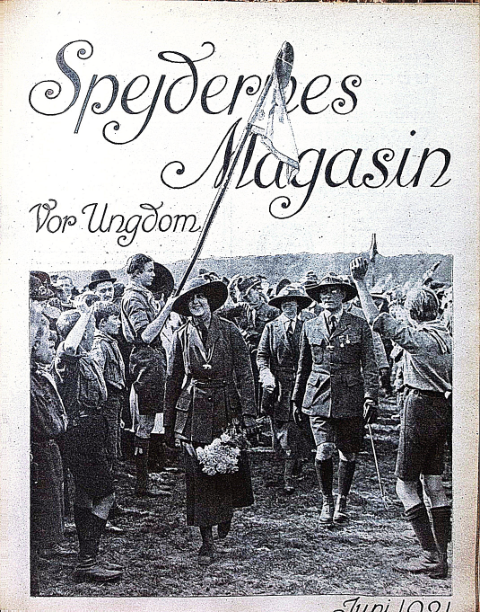 Forside: Spejdernes Magasin 1921 årg  5 nr 9