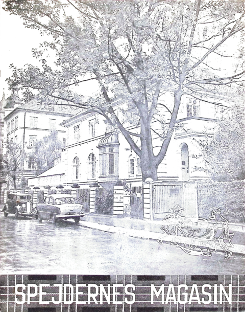 Forside: Spejdernes Magasin 1954 årg  38 nr 9