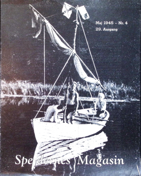 Forside: Spejdernes Magasin 1945 årg  29 nr 4