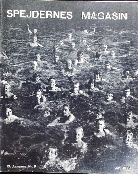 Forside: Spejdernes Magasin 1929 årg  13 nr 9