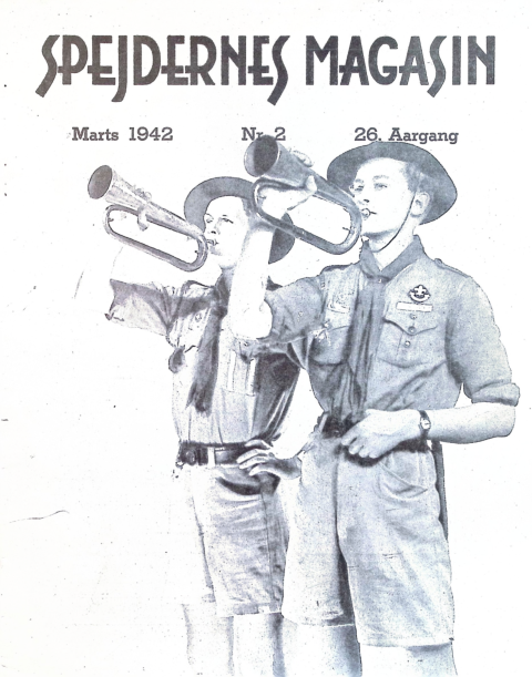 Forside: Spejdernes Magasin 1942 årg  26 nr 2