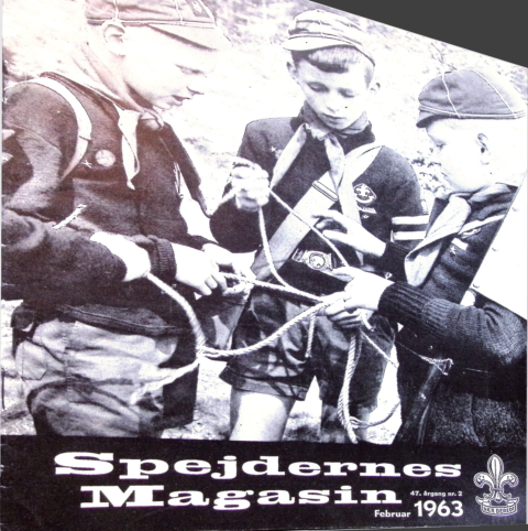 Forside: Spejdernes Magasin 1963 årg  47 nr 2