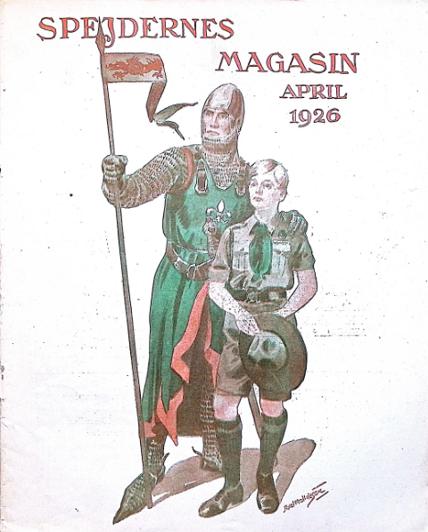 Forside: Spejdernes Magasin 1926 årg  10 nr 7