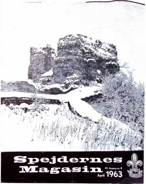 Forside: Spejdernes Magasin 1963 årg  47 nr 4