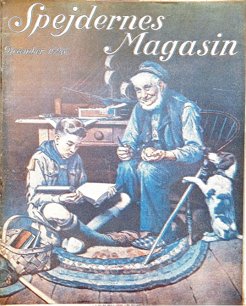 Forside: Spejdernes Magasin 1926 årg  11 nr 3