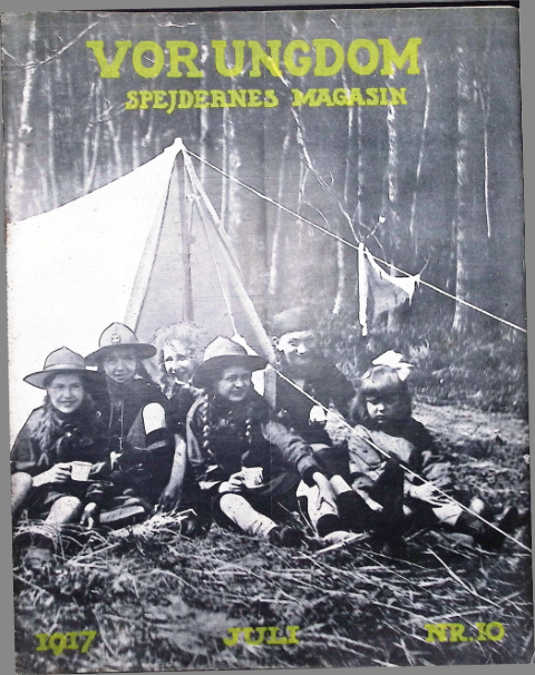 Forside: Spejdernes Magasin 1917 nr 10