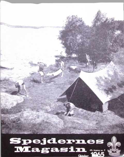 Forside: Spejdernes Magasin 1965 årg  49 nr 7