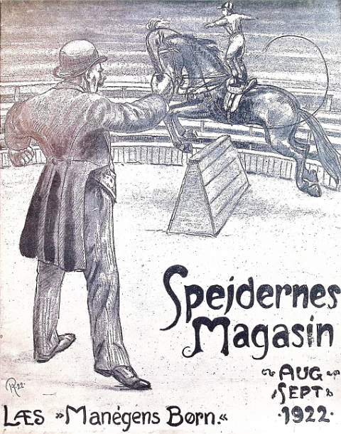 Forside: Spejdernes Magasin 1922 årg  6 nr 11-12