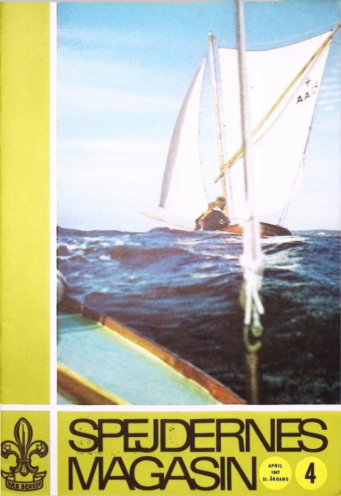 Forside: Spejdernes Magasin 1967 årg  51 nr 4