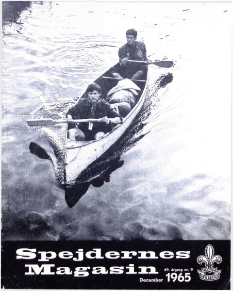 Forside: Spejdernes Magasin 1965 årg  49 nr 9