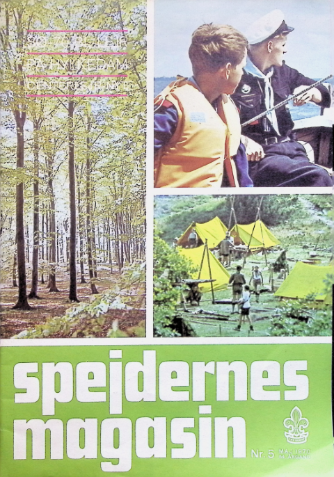 Forside: Spejdernes Magasin 1970 årg  54 nr 5