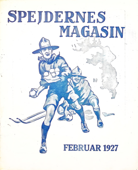 Forside: Spejdernes Magasin 1927 årg  11 nr 5