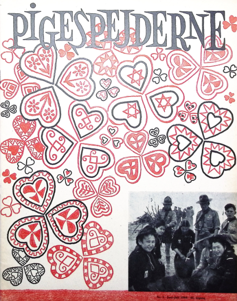 Forside: Pigespejderne 1960 årg 43 nr. 5