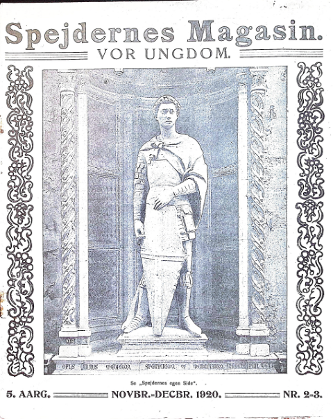 Forside: Spejdernes Magasin 1920 årg  5 nr 2-3