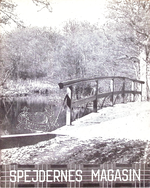 Forside: Spejdernes Magasin 1954 årg  38 nr 3