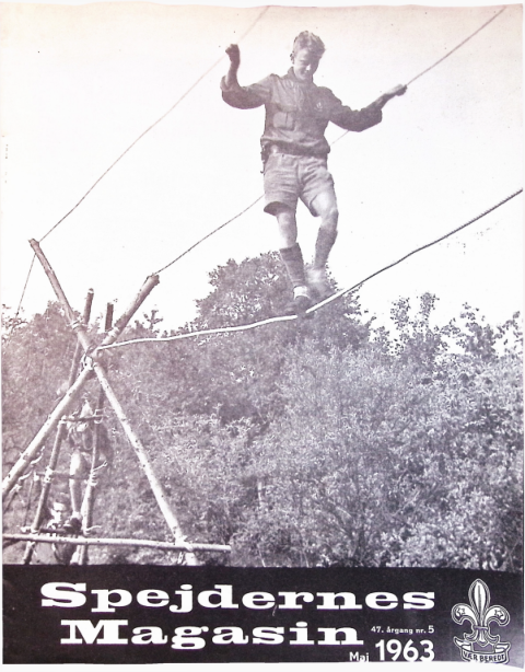 Forside: Spejdernes Magasin 1963 årg  47 nr 5