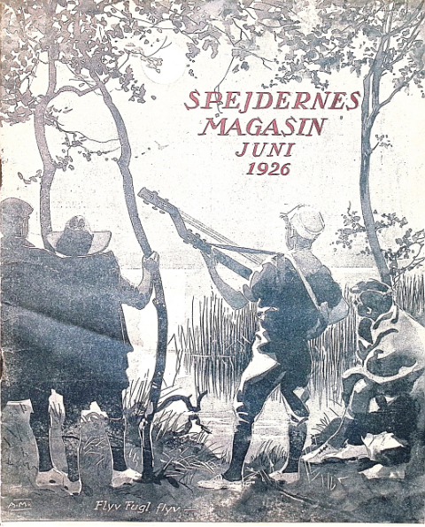 Forside: Spejdernes Magasin 1926 årg  10 nr 9