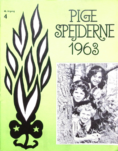 Forside: Pigespejderne 1963 årg 46 nr. 4