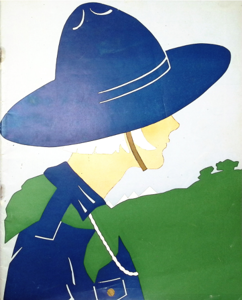 Forside: Pigespejderne 1936 årg 19 nr. 7