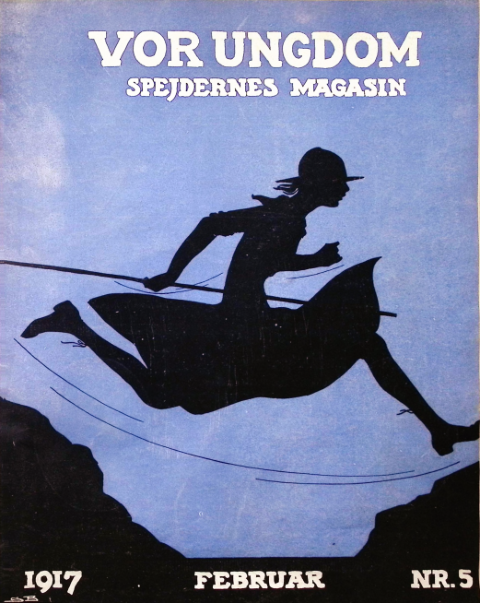 Forside: Spejdernes Magasin 1917 nr 5