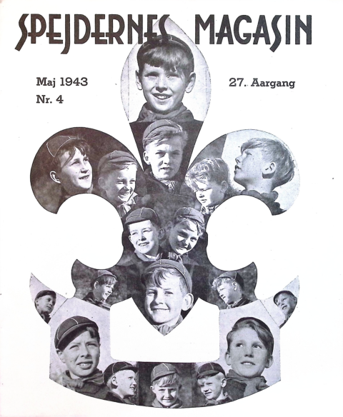 Forside: Spejdernes Magasin 1943 årg  27 nr 4