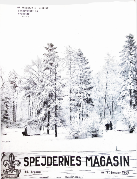 Forside: Spejdernes Magasin 1962 årg  46 nr 1