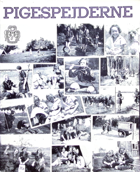 Forside: Pigespejderne 1934 årg 17 nr. 11