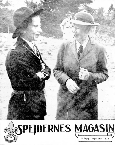 Forside: Spejdernes Magasin 1949 årg  33 nr 6