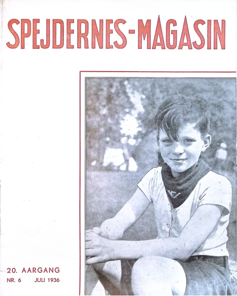 Forside: Spejdernes Magasin 1936 årg  20 nr 6