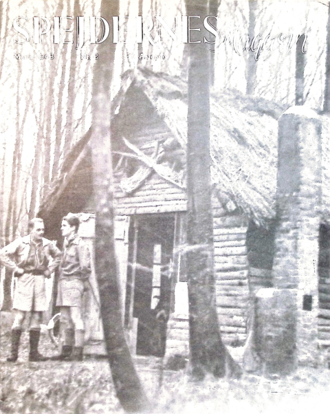 Forside: Spejdernes Magasin 1943 årg  27 nr 2