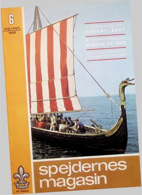 Forside: Spejdernes Magasin 1968 årg  52 nr 6