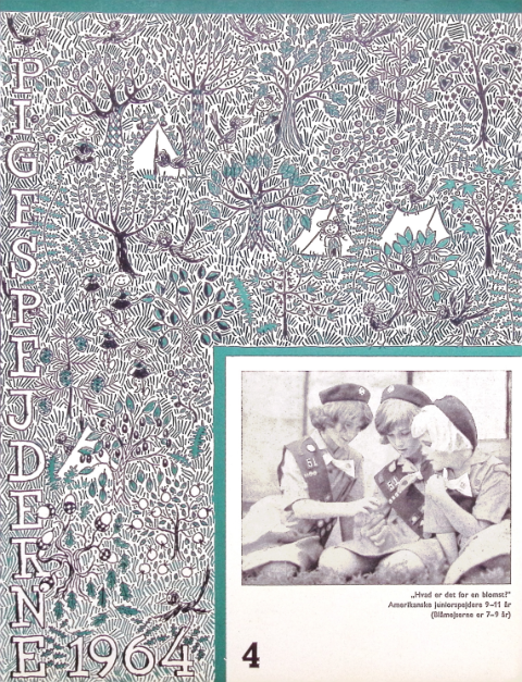 Forside: Pigespejderne 1964 årg 47 nr. 4
