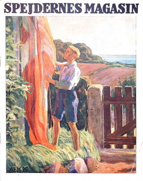 Forside: Spejdernes Magasin 1927 årg  11 nr 6