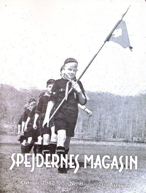 Forside: Spejdernes Magasin 1942 årg  26 nr 8